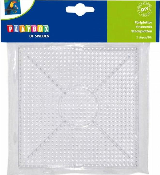 Immagine prodotto Playbox Tamponi per perline stirabili - quadrati 2 pezzi.