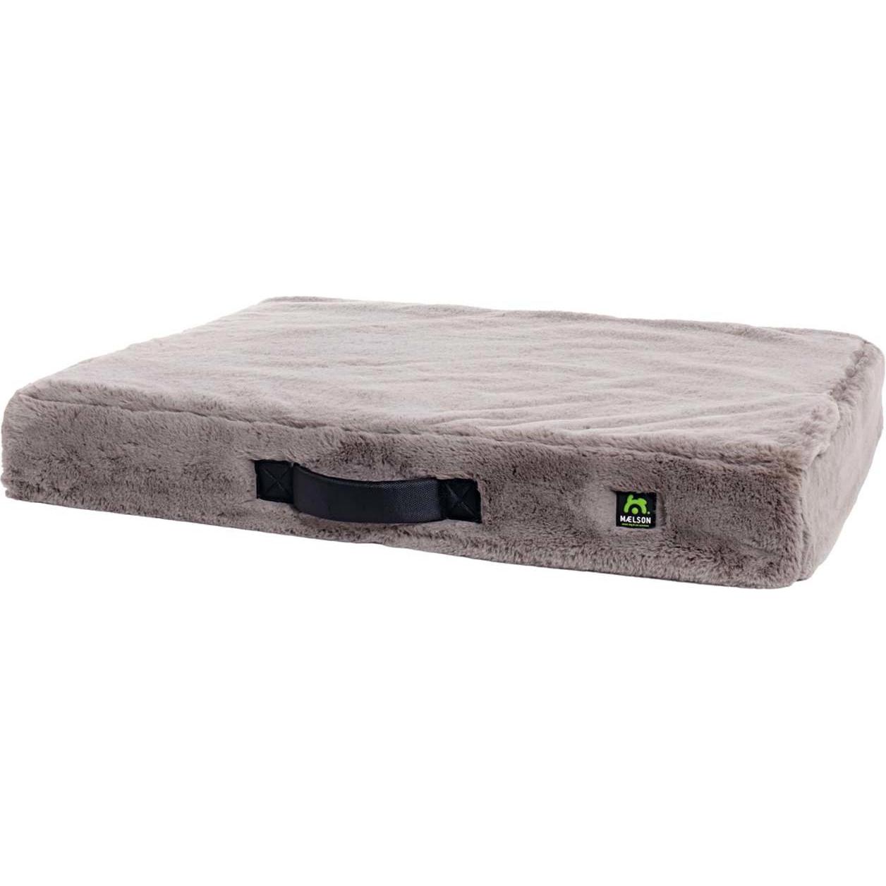 Maelson MemoFluff 100 stone orthopädisches Hundebett (MF 8010) (Hund), Hundebett + Katzenbett