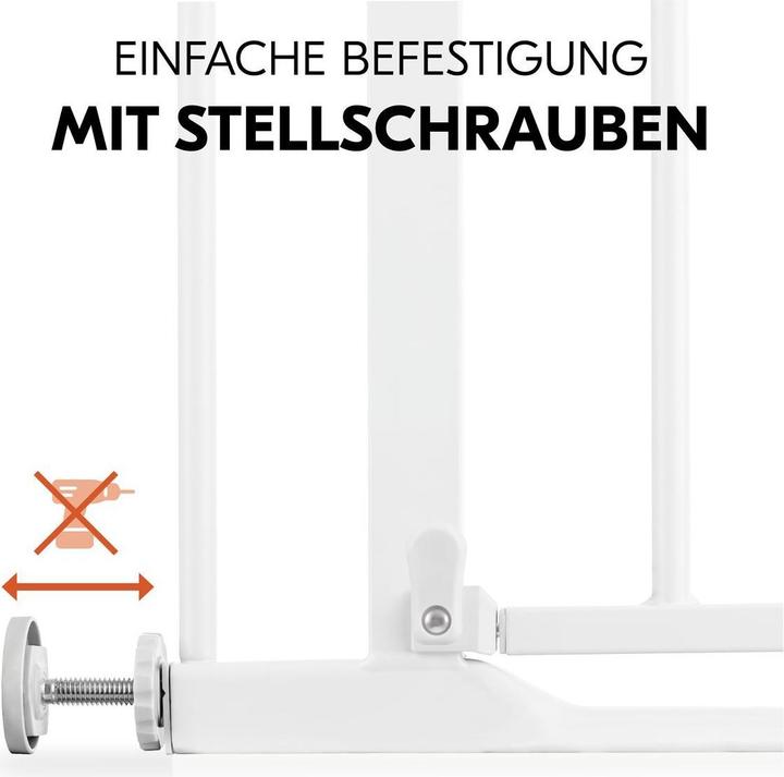 Produktbild Hauck Tür- & Treppenschutzgitter Türschutzgitter Clear Step Autoclose 2 + (75 - 80 cm)