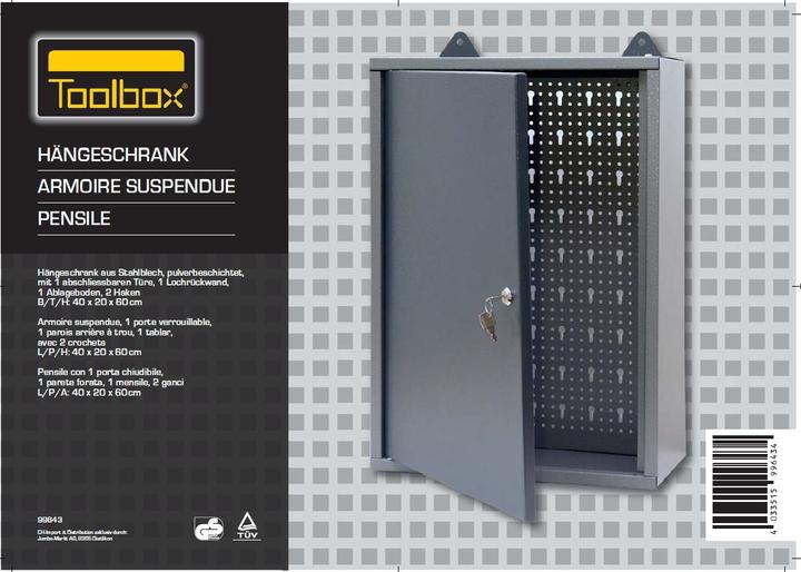 Image du produit Toolbox Armoire suspandue 1 pc (40 cm, 20 cm)