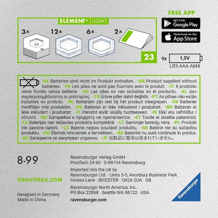 Produktbild Ravensburger GraviTrax Power Element Light