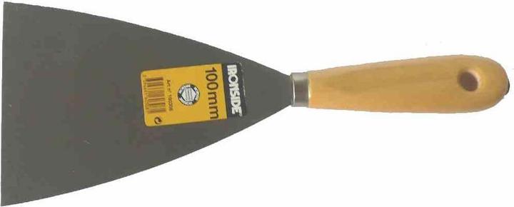 Actual product image Ironside Painter's spatula 100mm with wooden handle (12 cm)