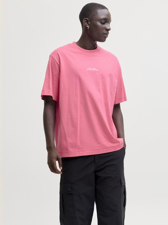 Produktbild Jack & Jones Jcocover Script Back Tee Ss Crew Neck Ln (L)