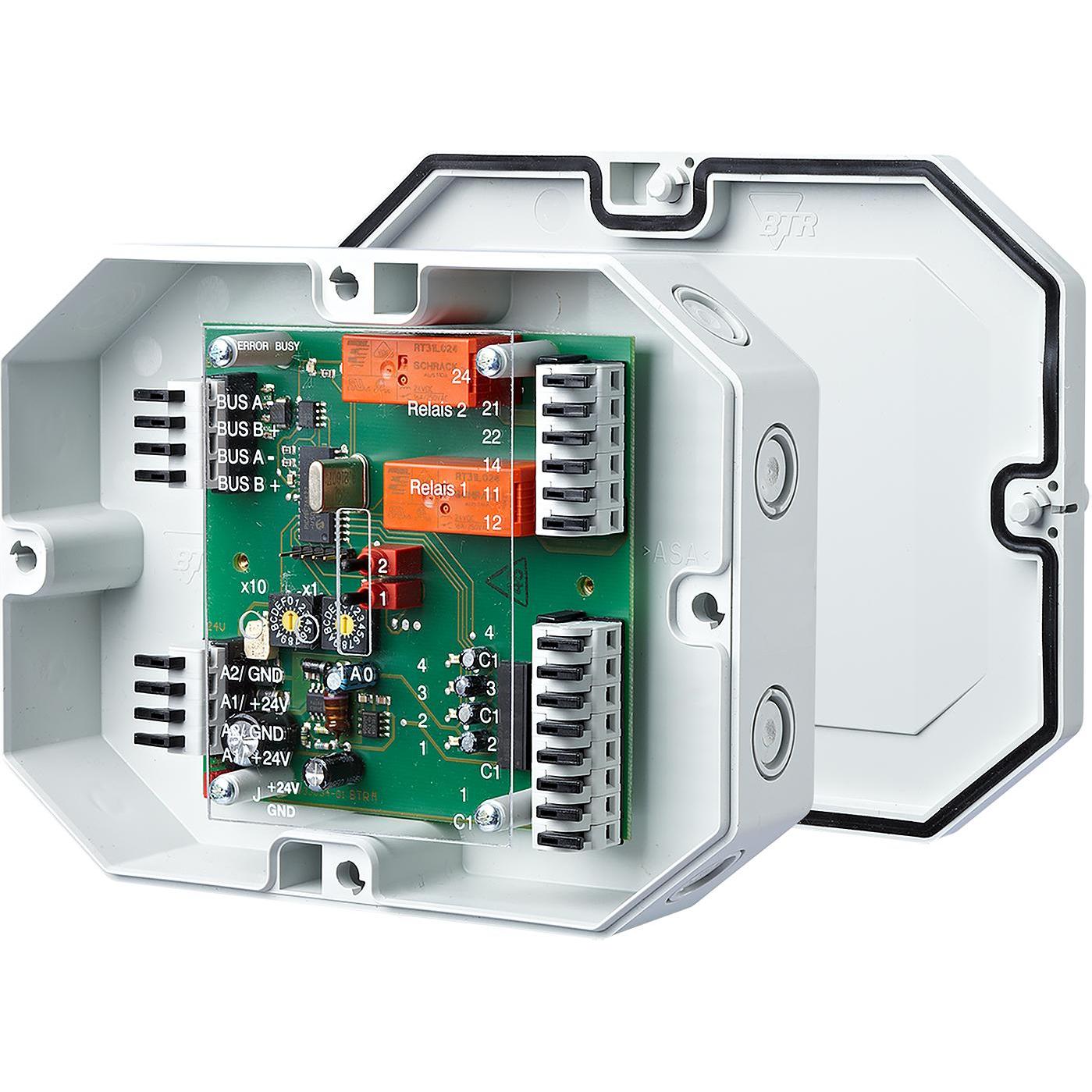 Metz Connect BMT-DIO4/2-IP BACnet MS/TP 4 DI, 2 DO,IP65 1108831326IP, Relais