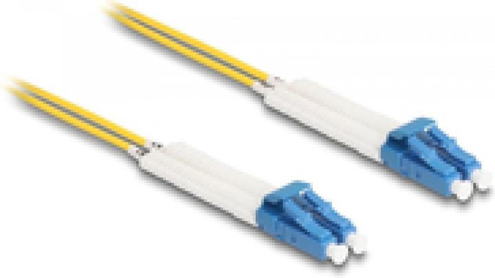 Actual product image Delock Fibre optic cable LC-D > LC-D singlemode OS2 angled 5.0m (5 m)