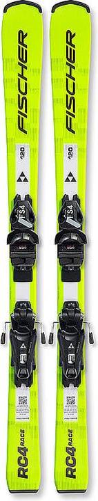 Fischer Set RC4 Race JR + FJ 4 GW CA (110 cm, Mit Bindung)