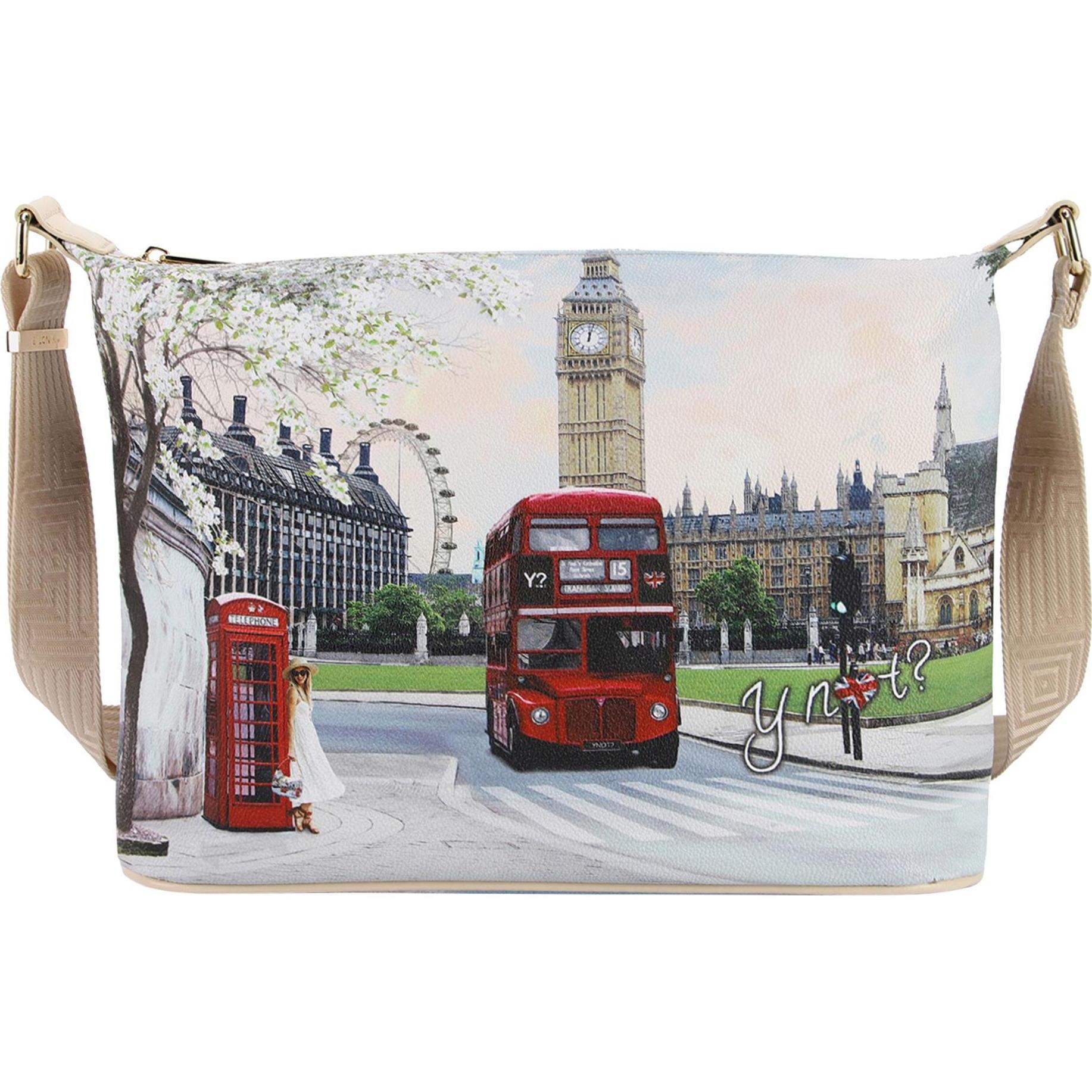 Ynot?, Handtasche, Yesbag Umhängetasche 30.5 cm, Mehrfarbig