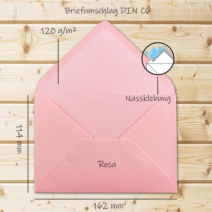 Produktbild Neuser Papier Briefumschläge DIN C6 (200 Stück) (C6, 200 x)