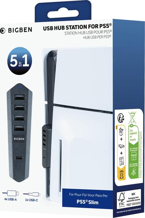 Produktbild Bigben USB-HUB PS5 Slim (PS5)