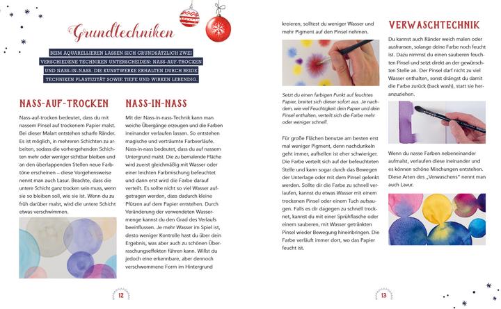 Actual product image My Advent Calendar Book: Winter Watercolour Land