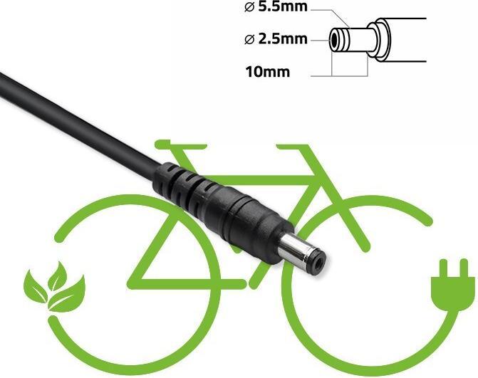 Image du produit Qoltec Ladegerät für E-Bike 36V 42V 2A 5.5x2.5 (Batterie pour vélo électrique)