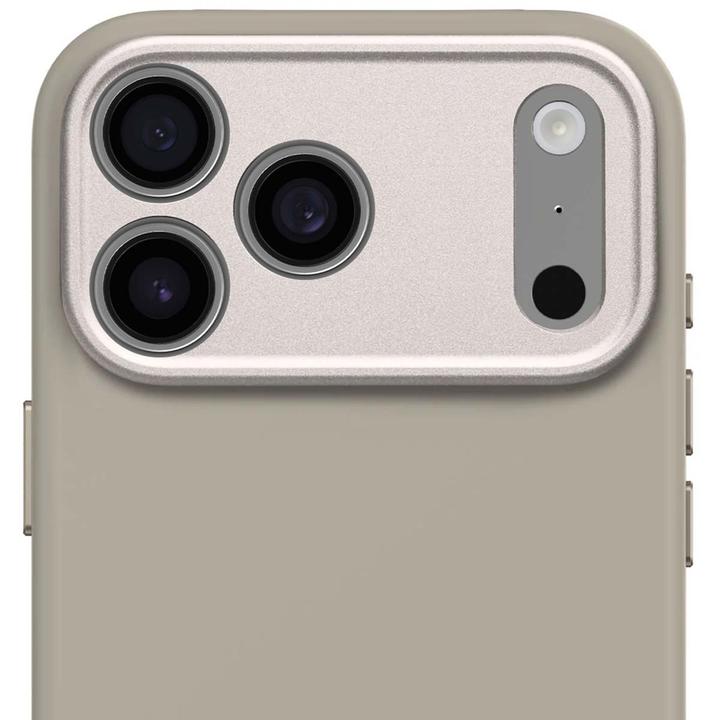 Productafbeelding Decoded Silicone Backcover Apple iPhone 17 Pro Max Soft Taupe (Apple iPhone 17 Pro Max)