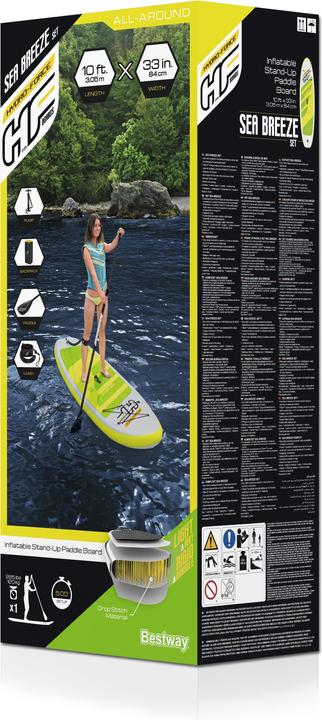 Image du produit Bestway HF SUP Set Sea Breeze 305x84x12cm (10')