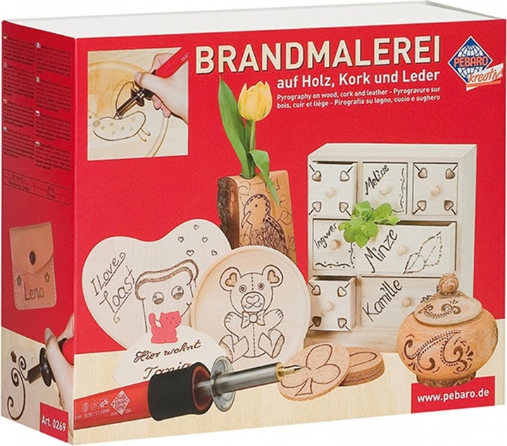 Actual product image Pebaro Wood burning set