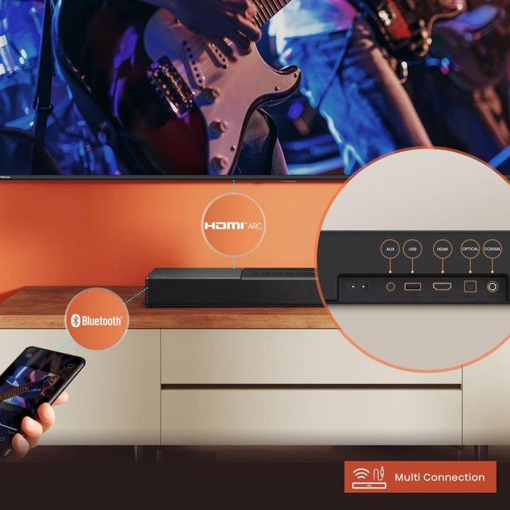 Actual product image Hisense HS2000 (240 W, 2.1 Channel)