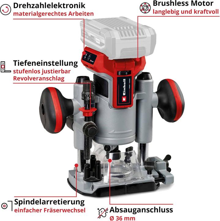 Actual product image Einhell TP-RO 18 (Router)
