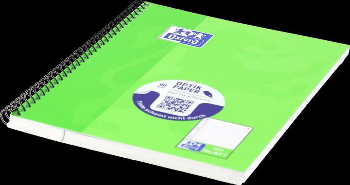 Actual product image Oxford College notebook (A5, Lined, Hardcover)