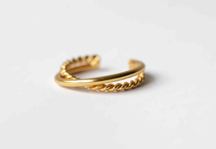 Produktbild Tara Style Crossed Masha Ring - Fingerring (waterproof) (Twisted)