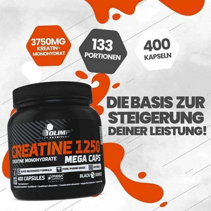 Actual product image Olimp Sport Nutrition Mega Caps (400 Piece, Capsules, 400 g)