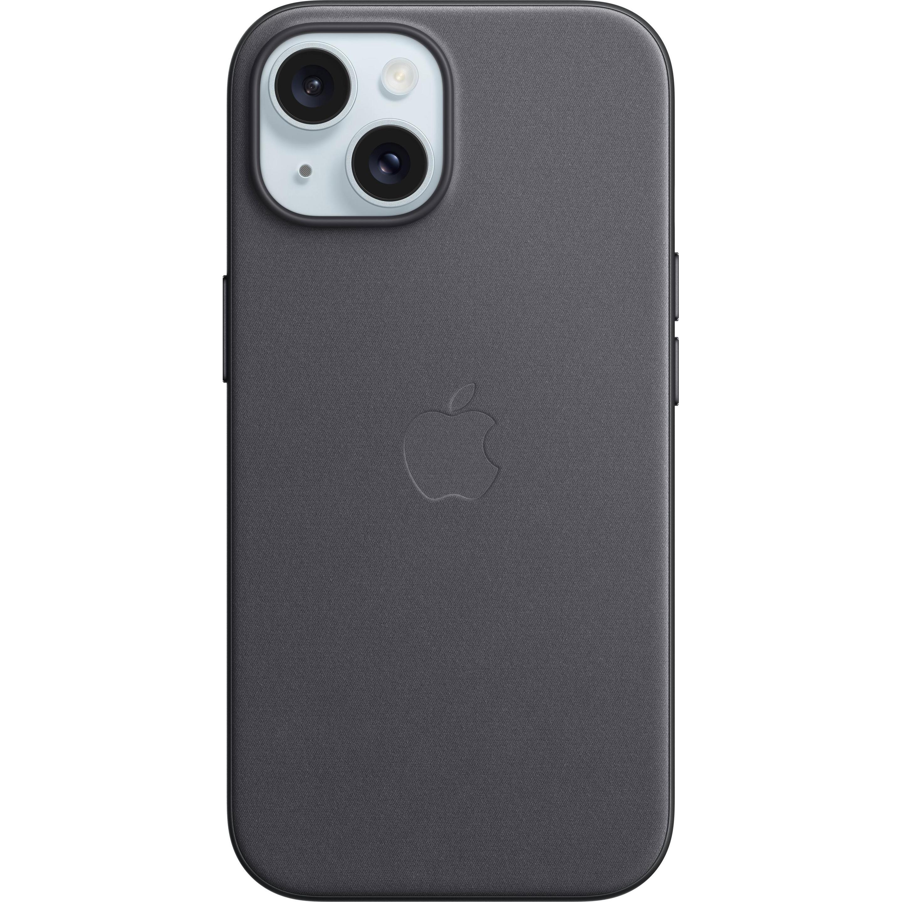Thumbnail - Apple Feingewebe Case mit MagSafe (Apple iPhone 15), Smartphone Hülle, Schwarz