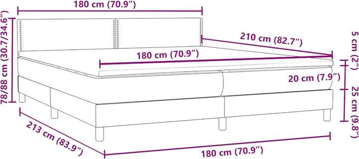 Image du produit vidaXL Marjeta (180 x 210 cm)