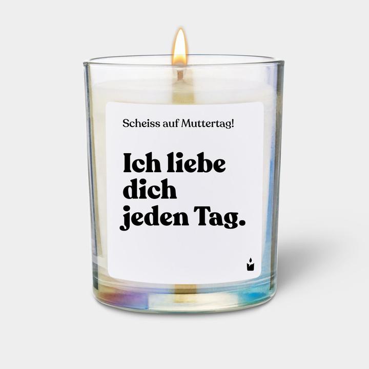 Chatty Candles Duftkerze Flowery Ich liebe dich jeden Tag.