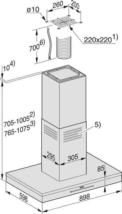 Produktbild Miele DA 6698 D SW Puristic Edition (Wandhaube)