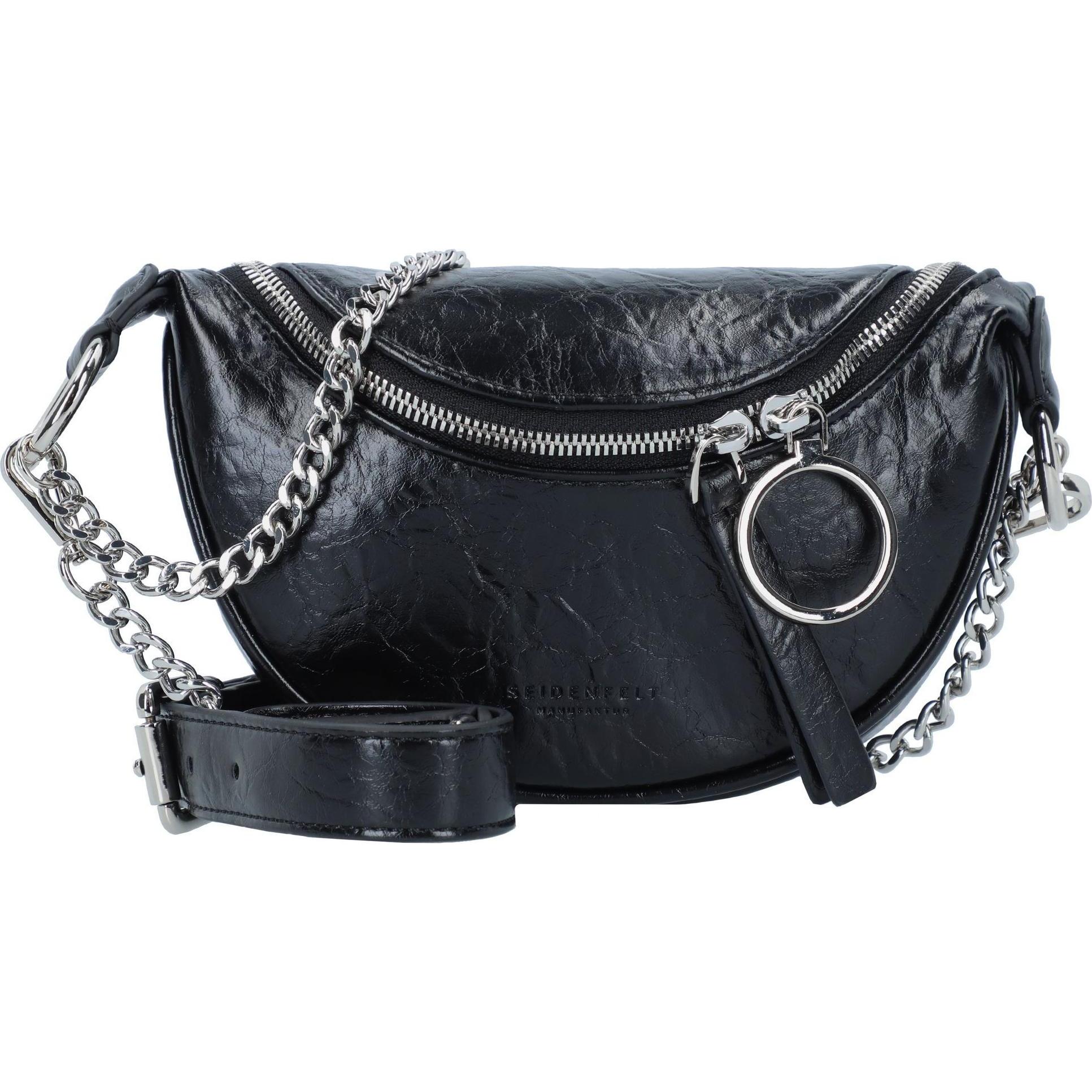 Seidenfelt, Handtasche, Liinaja Schultertasche 21 cm, Schwarz