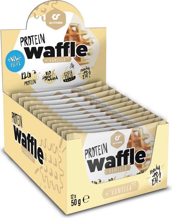 Actual product image Go Fitness Protein waffle (Vanilla, 1 pcs., 600 g)