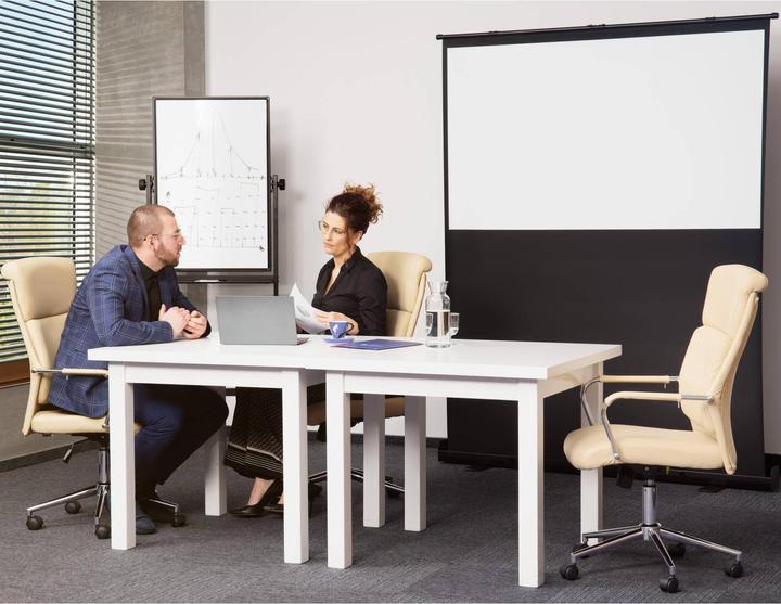 Produktbild Fromm & Starck Bürostuhl ergonomisch Drehstuhl Schreibtischstuhl Bürosessel 180 kg hellbraun (40 - 50 cm)