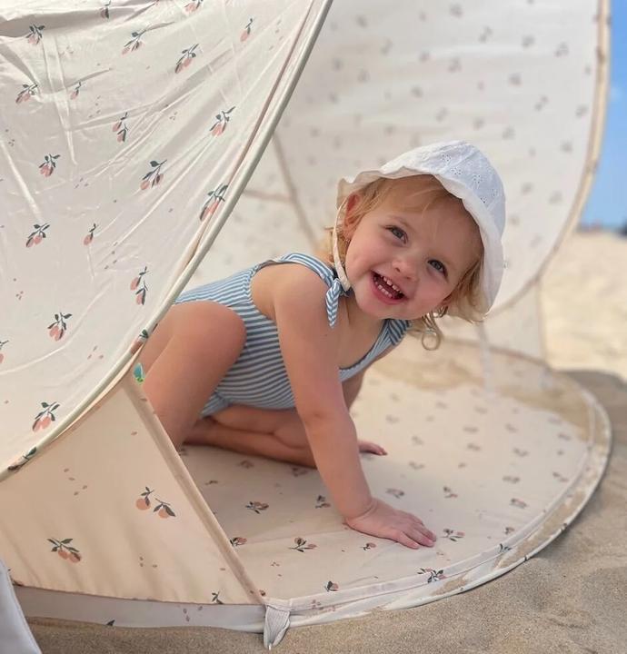 Produktbild Liewood Pop-Up Strandzelt Cassie Peach Sea Shell (Strandzelt + Strandmuschel)