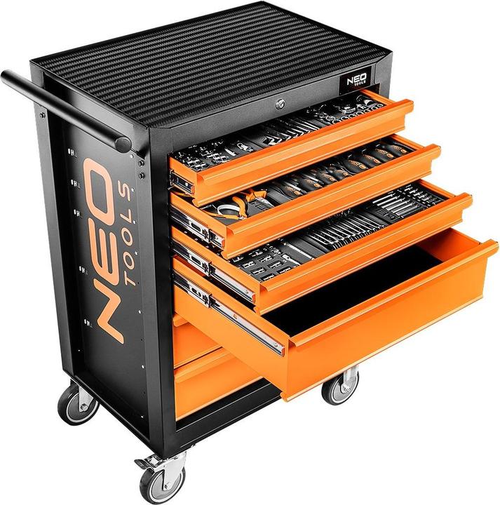Neo Tool trolley with equipment, 149 pcs. 84-221-9 (149 x)