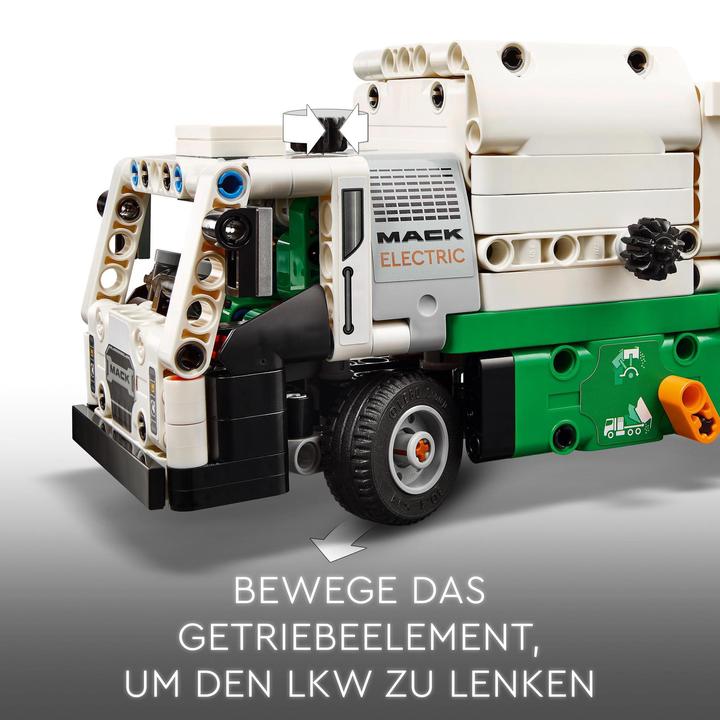 Actual product image LEGO 42167 Mack® LR Electric Garbage Truck (42167, LEGO Technic)
