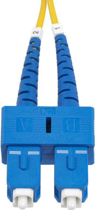 Immagine prodotto StarTech com Cavo in fibra ottica duplex monomodale OS2 da SC a SC (UPC) da 2 m, 9/125µm, 40G/100G (CAT6, 2 m)