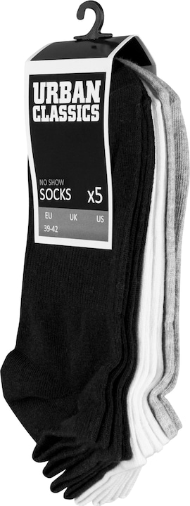 Produktbild Urban Classics No Show Socks 5-Pack (5er Pack, 43 - 46)