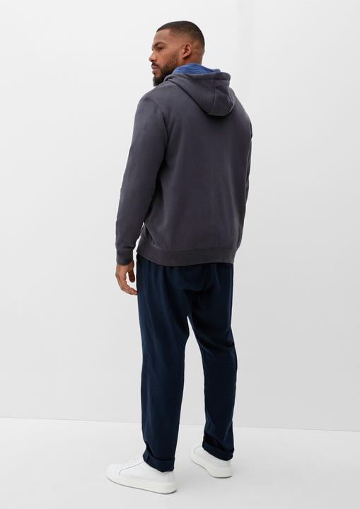 Produktbild s.Oliver Sweatshirt Jacke Sweatjacke mit Kapuze (3XL)