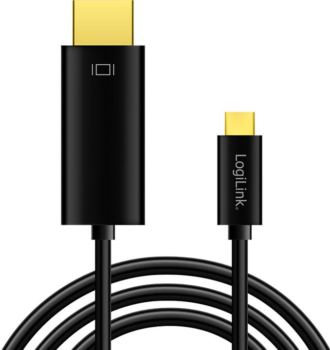 Produktbild LogiLink USB Typ C — HDMI (Typ A) (3 m)