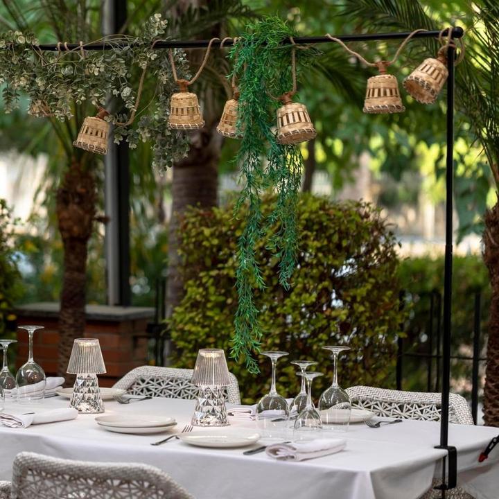 Actual product image Newgarden LOLA 20 LUX LED table lamp with touch sensor 20cm + RGB, rechargeable battery indoor & outdoor IP43 (120 lm, IP44)