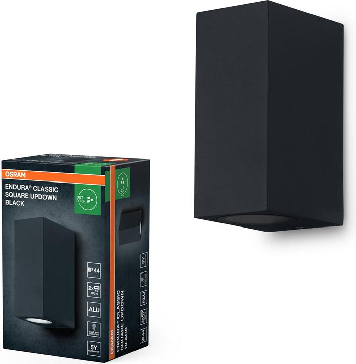 Image du produit Osram Endura Classic Square UpDown Noir (GU10)