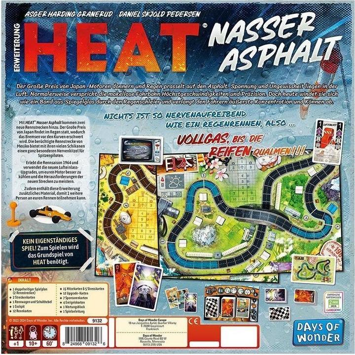 Image du produit Days of Wonder Heat - Asphalte mouillé (Allemand)