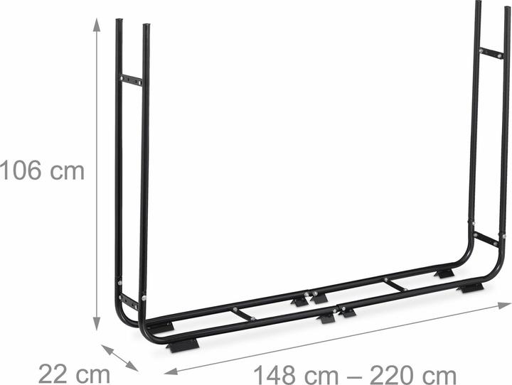 Produktbild Relaxdays 3x Wandregal (38 x 18 x 33 cm)