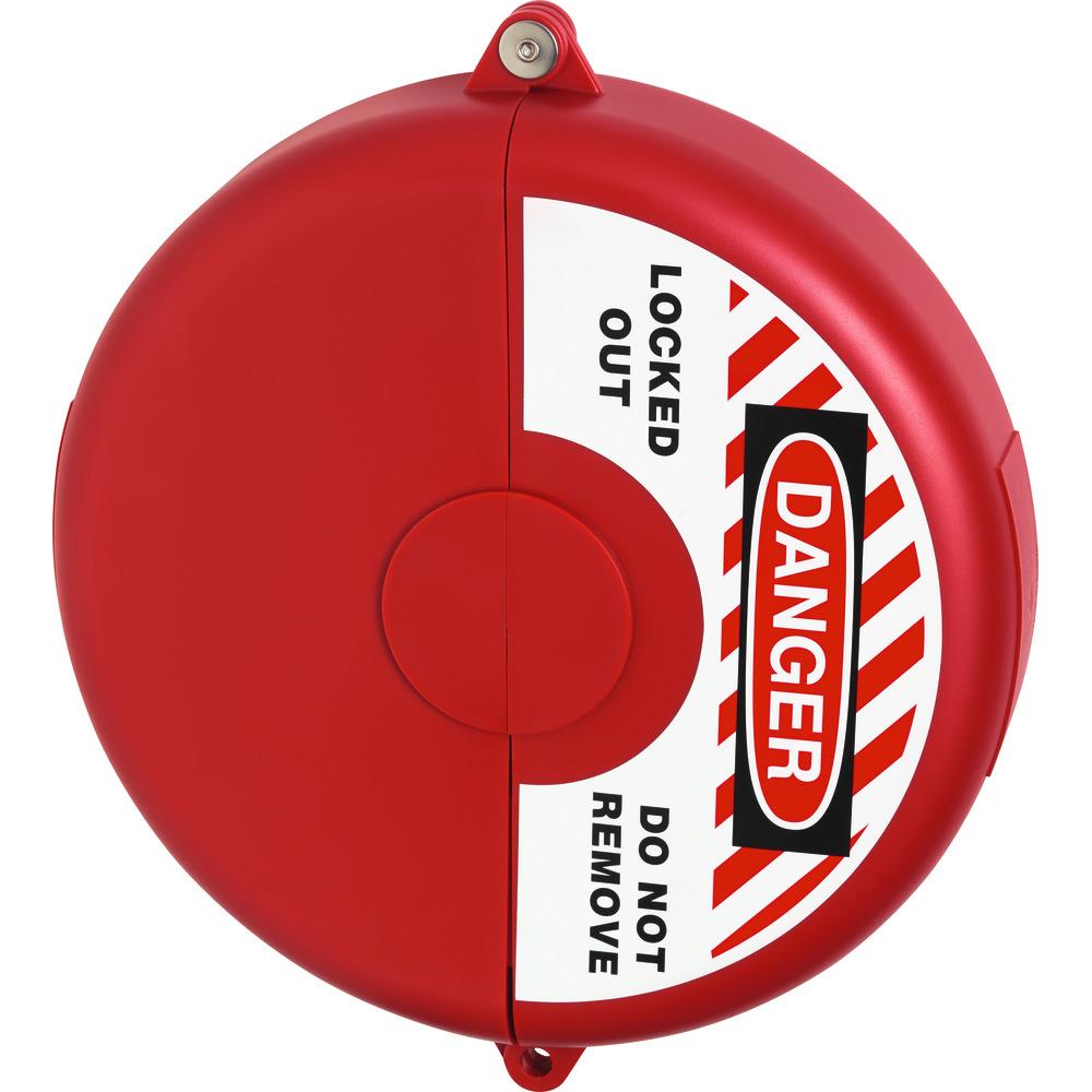 Thumbnail - Abus, Motorrad Zubehör, Handrad-Verriegelung V310 rot, 6,5"- 10"