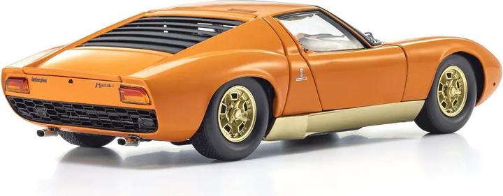 Produktbild Kyosho Sportwagen Lamborghini Miura P400, Orange-Gold 1:18