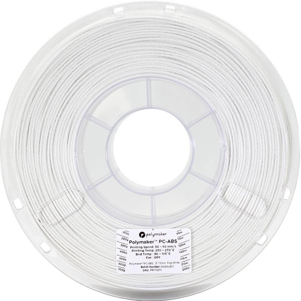 Thumbnail - Polymaker PC-ABS White 1.75mm 1kg (ABS, 1.75 mm, 1000 g, Weiss), 3D Filament, Weiss