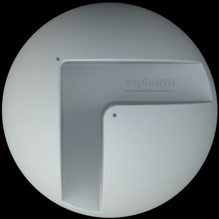Produktbild Rephorm Balkonblumentopf Eckling Ø 45 cm - Graphit