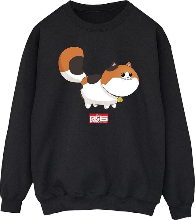 Actual product image Disney Mens Big Hero 6 Baymax Kitten Pose Sweatshirt (5XL)