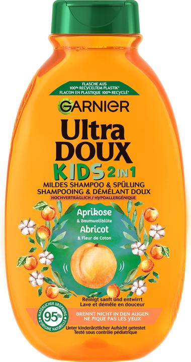 Garnier Ultra Doux Apricot/Coton Flower (300 ml, Liquid shampoo)