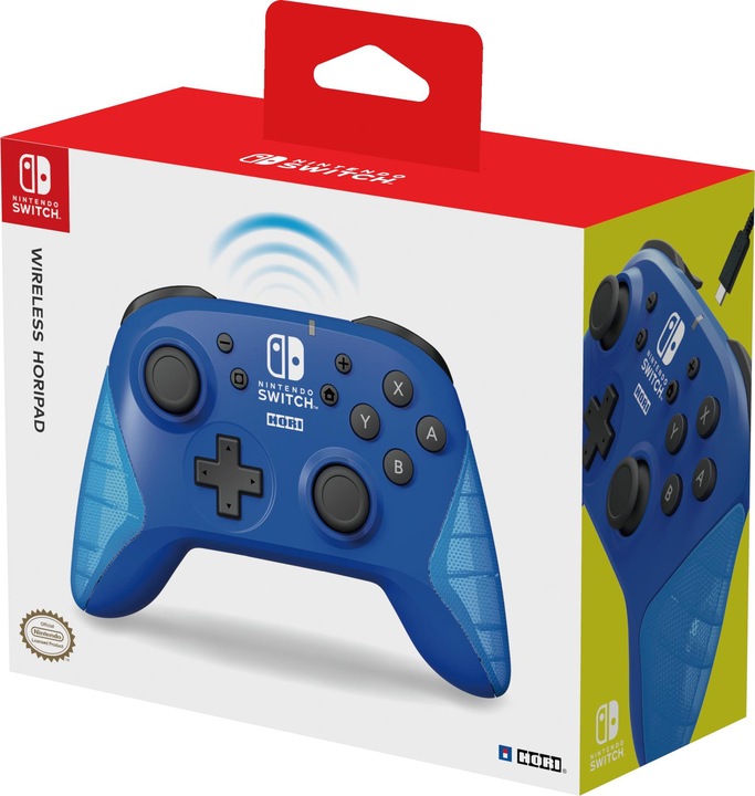 Immagine prodotto HORI Wireless Horipad - Blue (Switch)