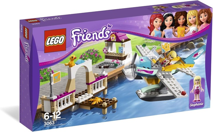 Produktbild LEGO Flugschule mit Wasserflugzeug (3063, LEGO Friends)
