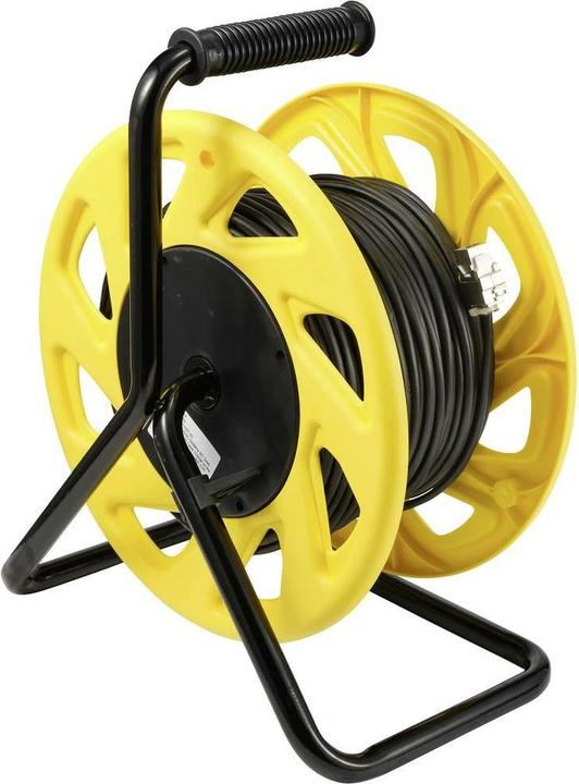 Produktbild Renkforce RJ45 Netzwerk Verlängerungskabel CAT 6a S/FTP 60m Orange PUR-Mantel (S/FTP, CAT6a, 60 m)